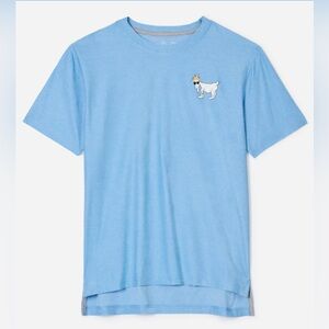 GOAT USA OG Athletic T-Shirt in Carolina Blue, Size S